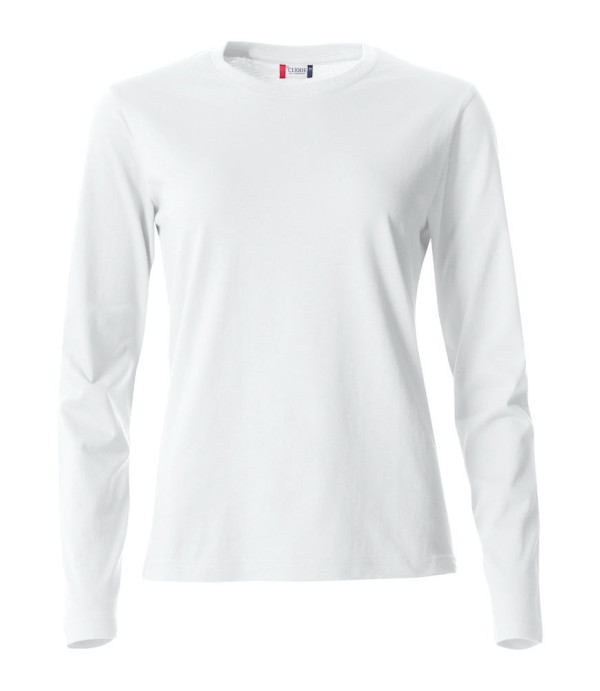 CLIQUE BASIC-T L/S WOMEN WIT