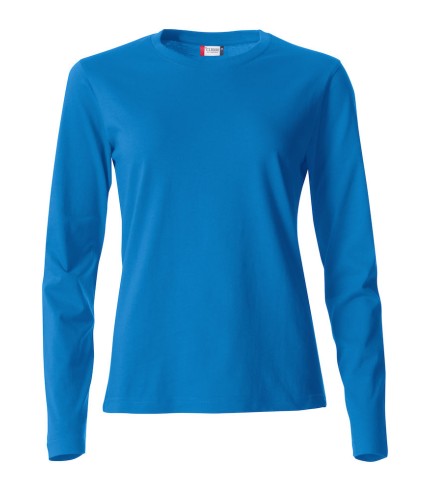 CLIQUE BASIC-T L/S WOMEN KOBALT