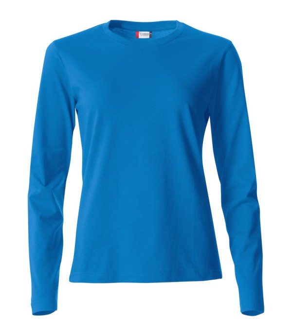 CLIQUE BASIC-T L/S WOMEN KOBALT