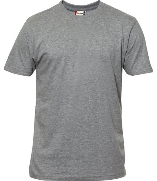 CLIQUE PREMIUM-T MENS GRIJSMELANGE