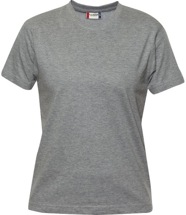 CLIQUE PREMIUM-T WOMEN GRIJSMELANGE