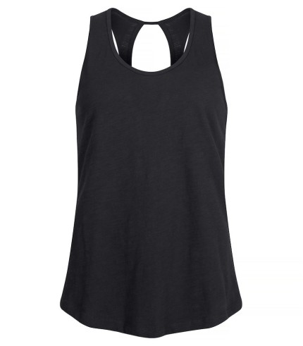 CLIQUE SLUB TANKTOP WOMEN ZWART