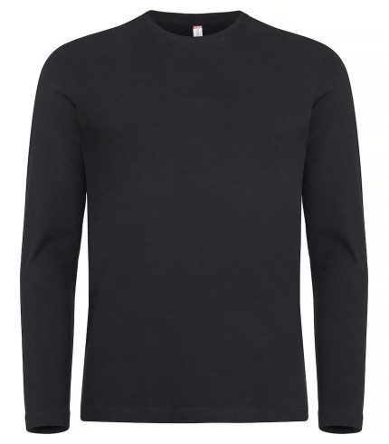 CLIQUE PREMIUM FASHION-T LS ZWART