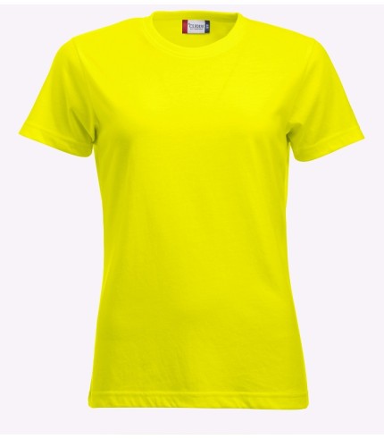 CLIQUE NEW CLASSIC-T WOMEN SIGNAALGEEL
