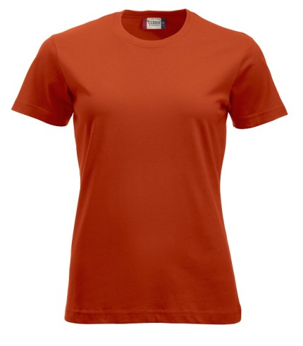 CLIQUE NEW CLASSIC-T WOMEN DIEPORANJE