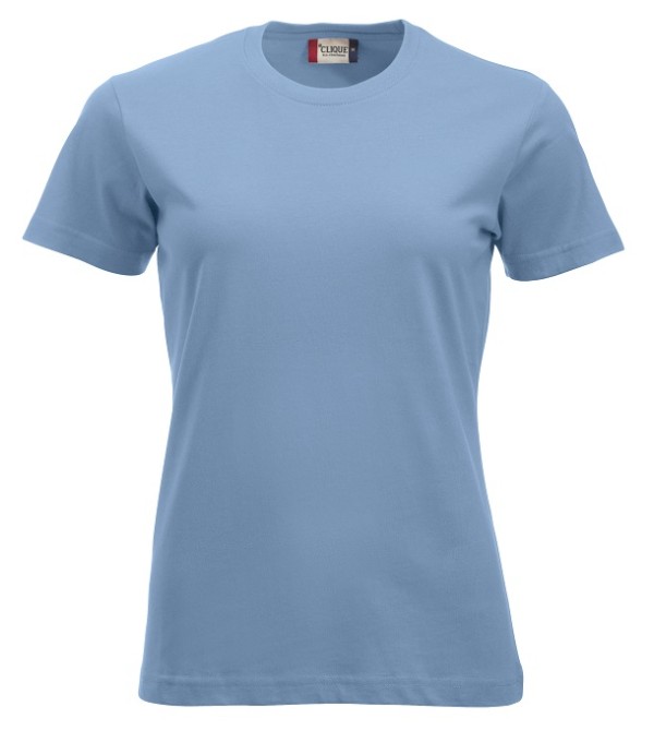 CLIQUE NEW CLASSIC-T WOMEN LICHTBLAUW
