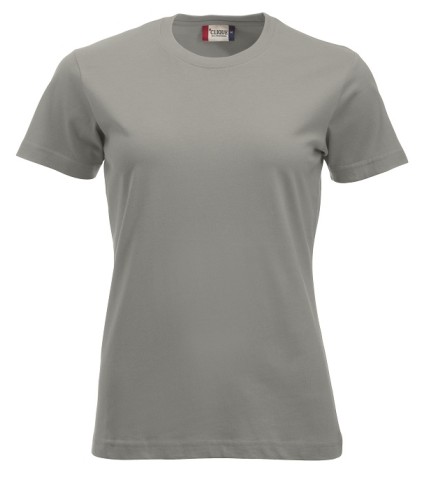 CLIQUE NEW CLASSIC-T WOMEN ZILVERGRIJS