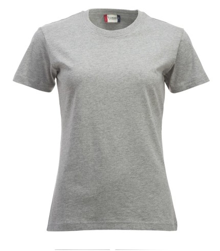 CLIQUE NEW CLASSIC-T WOMEN GRIJSMELANGE