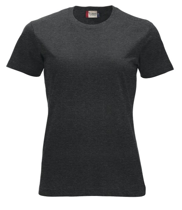 CLIQUE NEW CLASSIC-T WOMEN ANTRACIET MELANGE