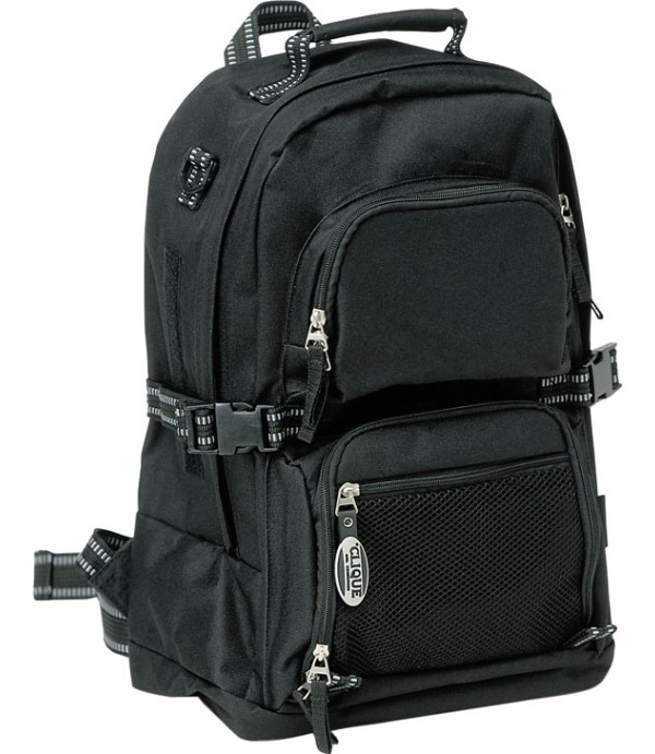 CLIQUE BACKPACK ZWART