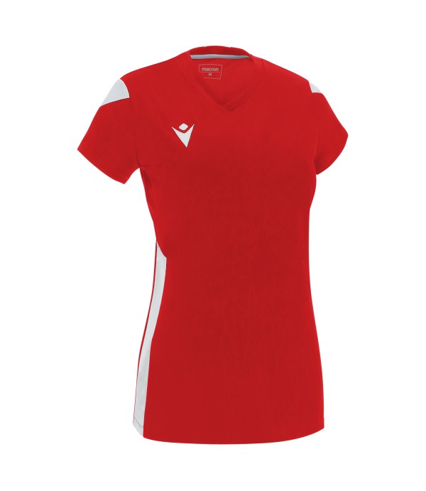 OXYGEN SHIRT WOMAN RED/WHT