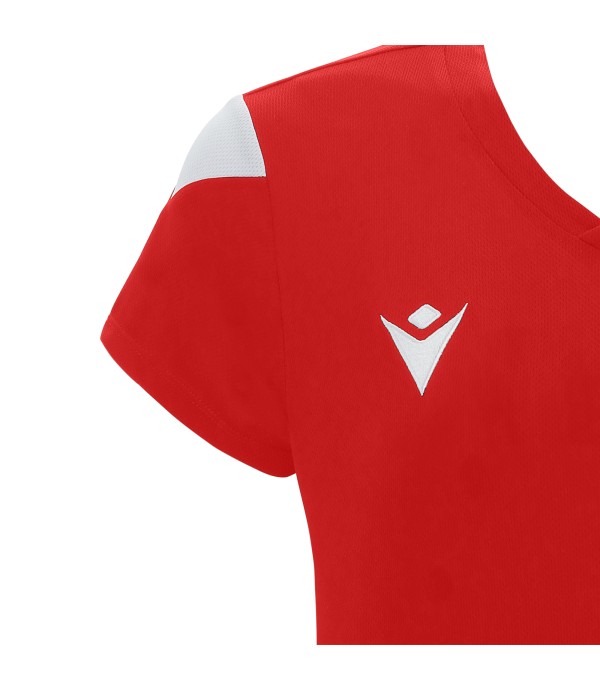 OXYGEN SHIRT WOMAN RED/WHT