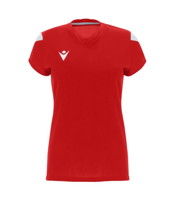 OXYGEN SHIRT WOMAN RED/WHT