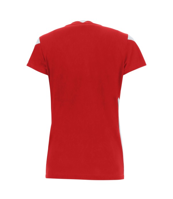 OXYGEN SHIRT WOMAN RED/WHT