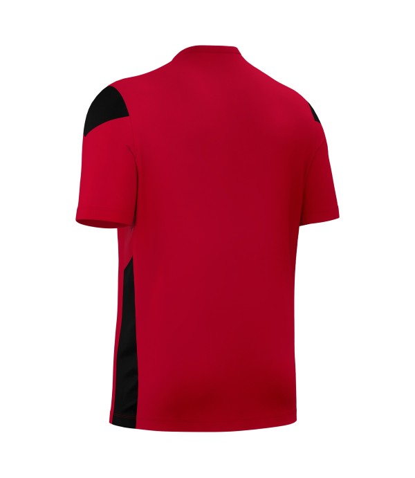 POLIS SHIRT RED/BLK SS