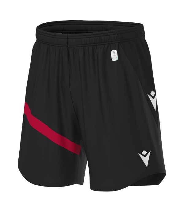 SHEN ECO SHORTS BLK/RED