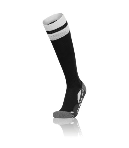 AZLON SOCKS BLK/WHT