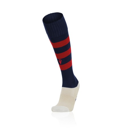 HOOPS SOCKS NAV/RED