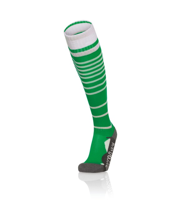 TARGET SOCKS GRN/WHT