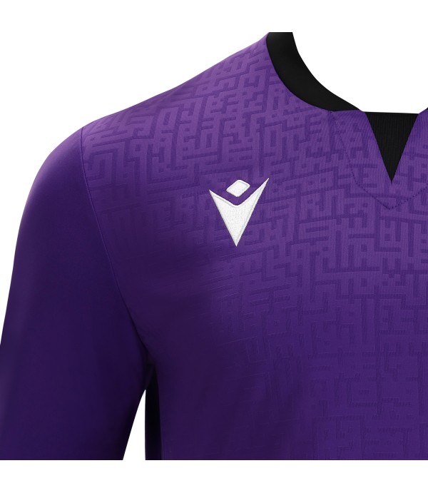 CYGNUS ECO GK SHIRT PRP/BLK LS