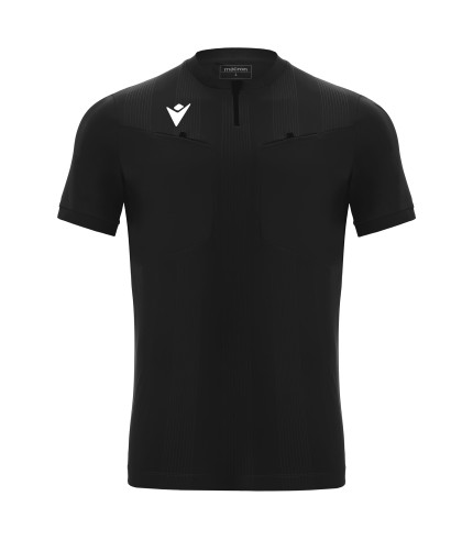 DIENST ECO REFEREE SHIRT BLK/WHT SS