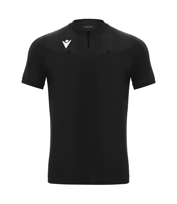 DIENST ECO REFEREE SHIRT BLK/WHT SS