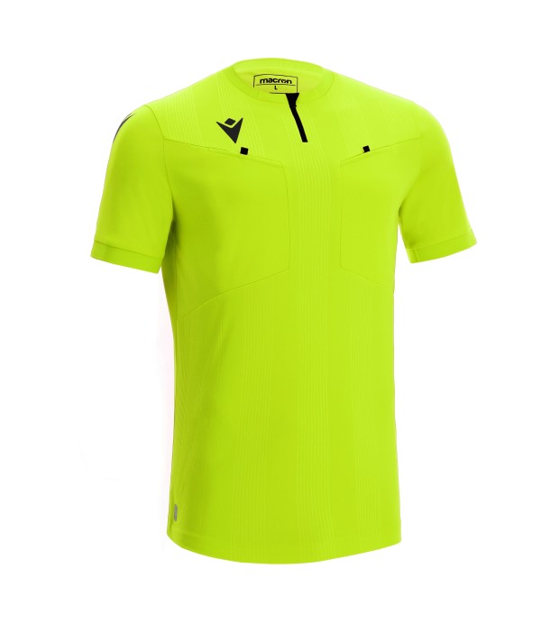 DIENST ECO REFEREE SHIRT NYEL/BLK SS