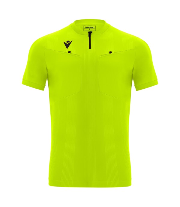 DIENST ECO REFEREE SHIRT NYEL/BLK SS