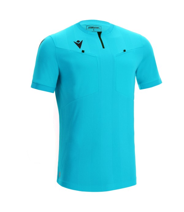 DIENST ECO REFEREE SHIRT NSKY/BLK SS