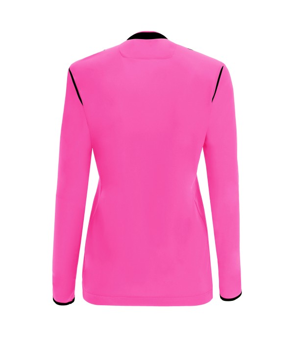 STEPHANIE REFEREE WOMAN SHIRT NPNK/BLK LS