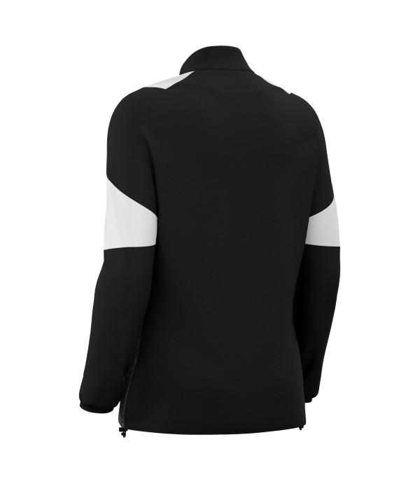 CHANTICO WMN 1/4 ZIP TOP BLK/WHT