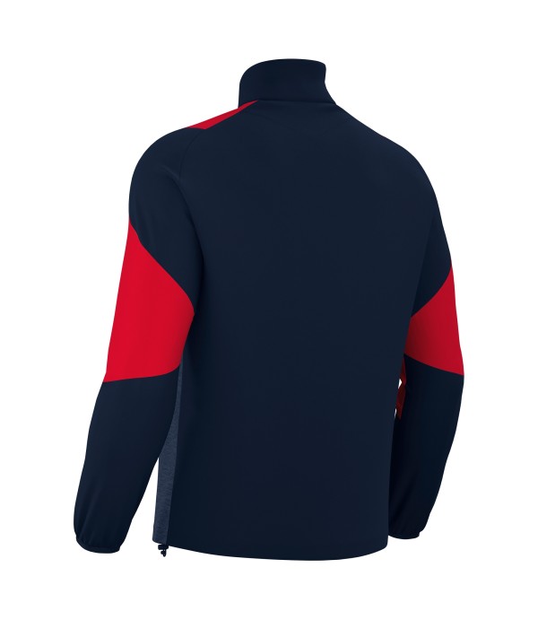 CUZCO 1/4 ZIP TOP NAV/RED