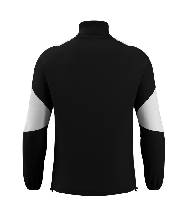 CUZCO 1/4 ZIP TOP BLK/WHT