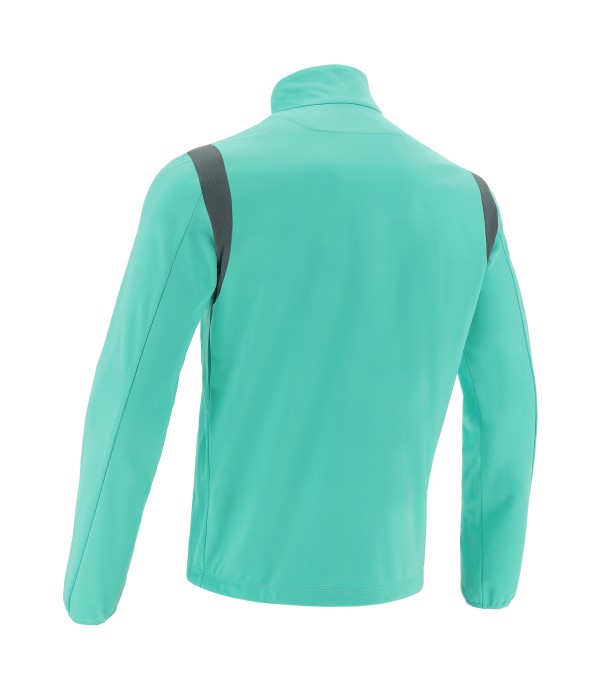 GANGE 1/4 ZIP TOP TURQ/ANT