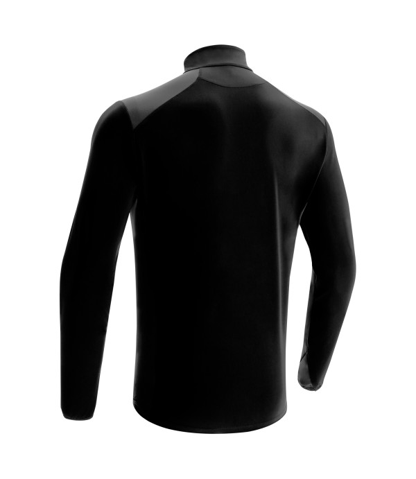 IOLITE 1/4 ZIP TOP BLK/ANT