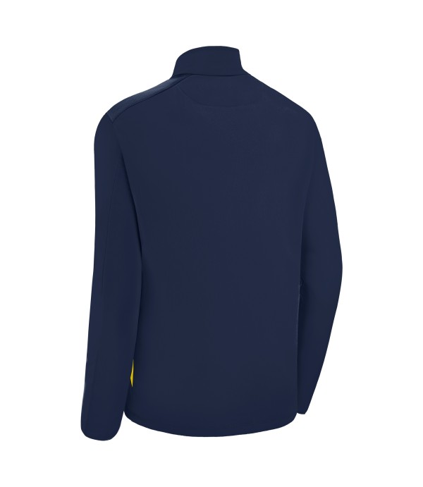 PIAVE 1/4 ZIP TOP NAV/YEL