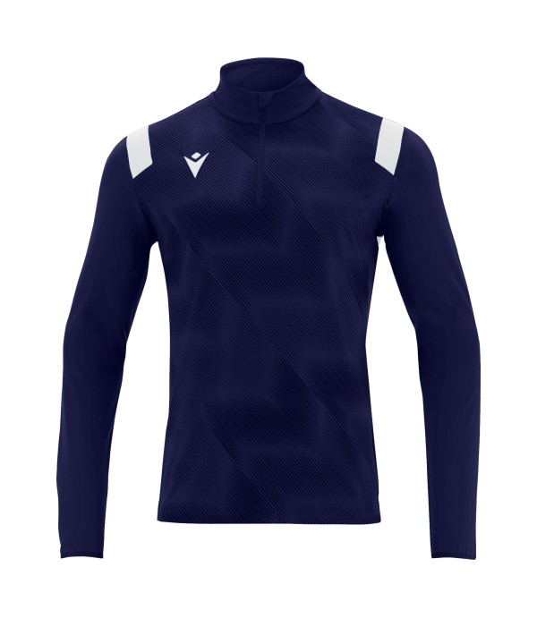 PURUS 1/4 ZIP TOP NAV/WHT