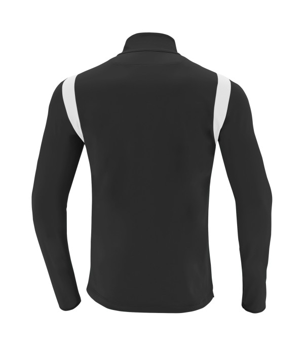 PURUS 1/4 ZIP TOP BLK/WHT