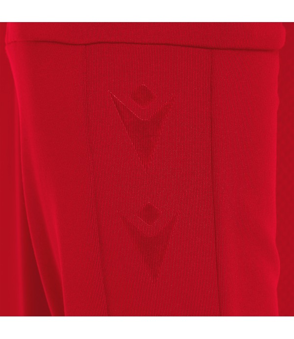 TIBER 1/4 ZIP TOP RED/WHT