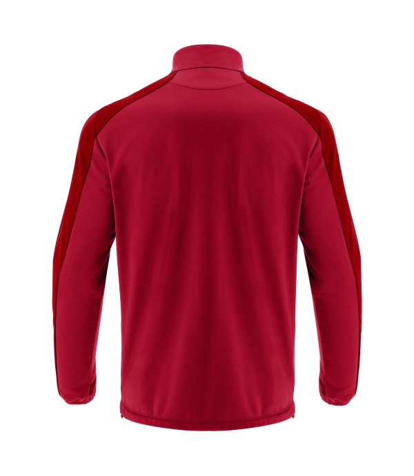 ARNO 1/4 ZIP TOP RED/DRED