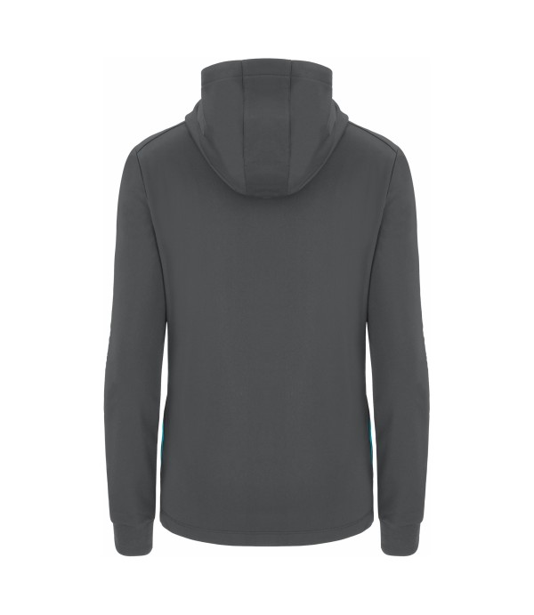 BASTET FULL ZIP TOP HOODY WOMAN ANT/NSKY