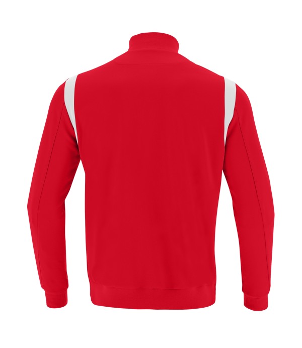 BENDIS FULL ZIP TOP MICRO RED/WHT