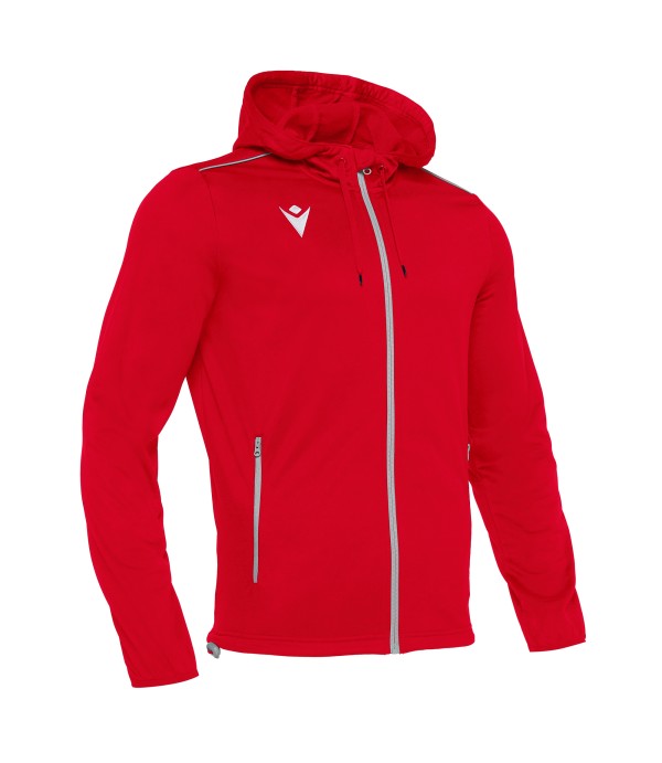 FREYR FULL ZIP HOODY RED