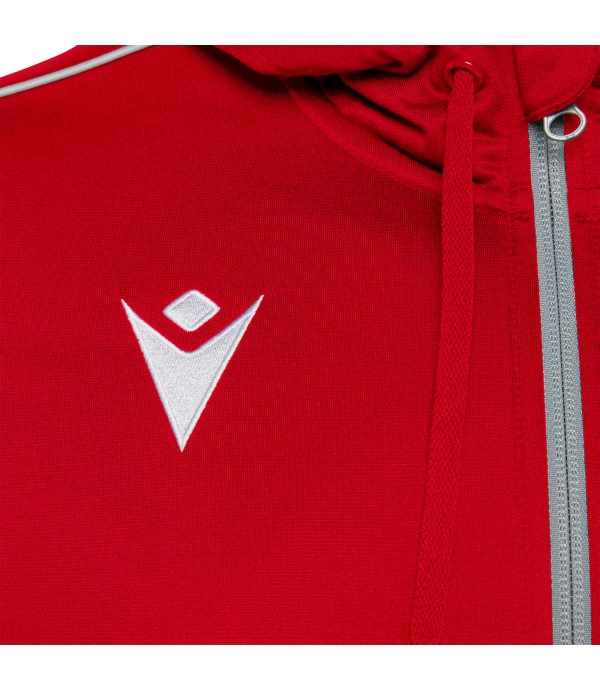 FREYR FULL ZIP HOODY RED