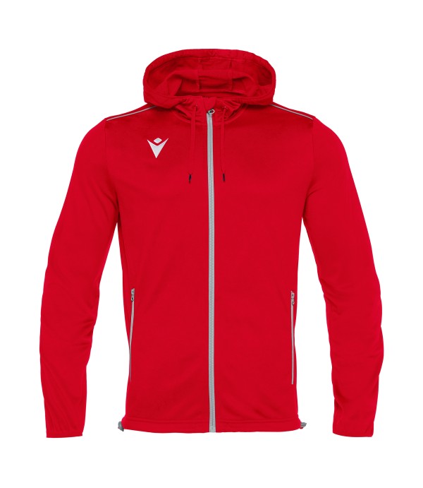 FREYR FULL ZIP HOODY RED