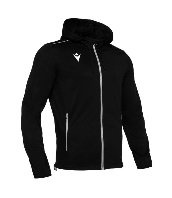 FREYR FULL ZIP HOODY BLK