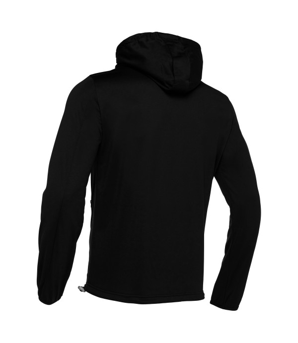 FREYR FULL ZIP HOODY BLK