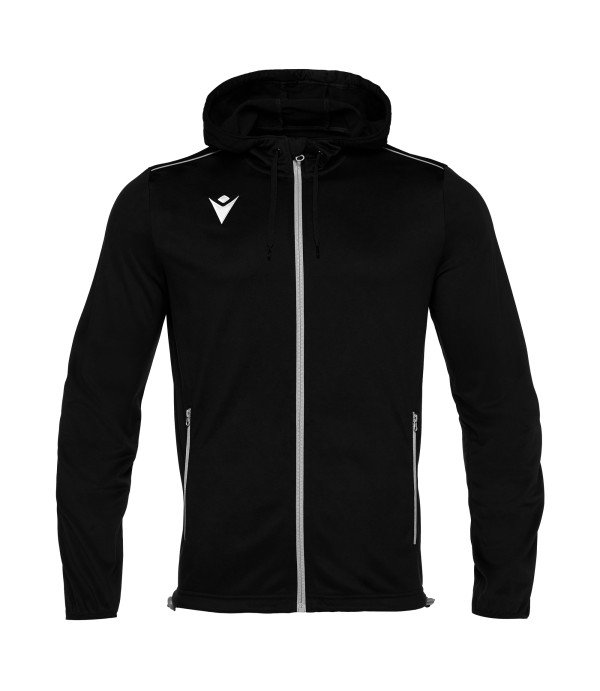 FREYR FULL ZIP HOODY BLK