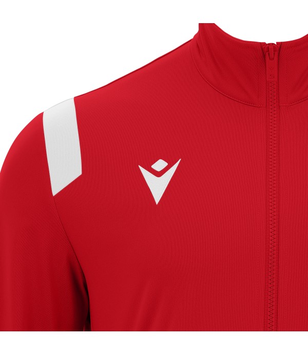 FUJIN FULL ZIP TOP RED/WHT