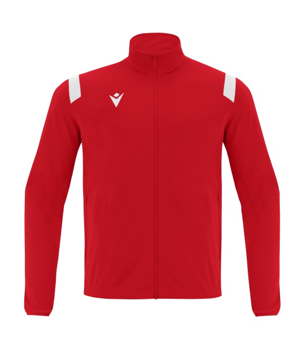 FUJIN FULL ZIP TOP RED/WHT